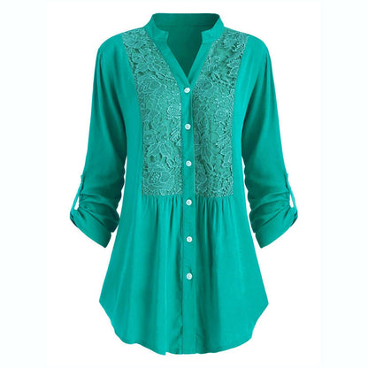 Aaron – Spitzenhemd mit Lace-Elementen