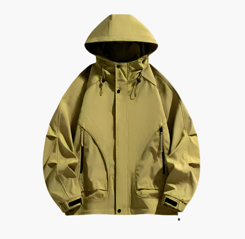 Herren Outdoor Windbreaker Jacke – Wasserdicht, Winddicht, Atmungsaktiv, Allrounder für Freizeit und Abenteuer