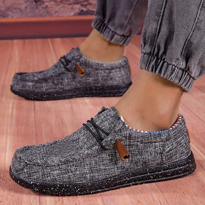 Herren Freizeit-Loafer Slipper – Bequeme Slip-On Schuhe für Alltag & Freizeit