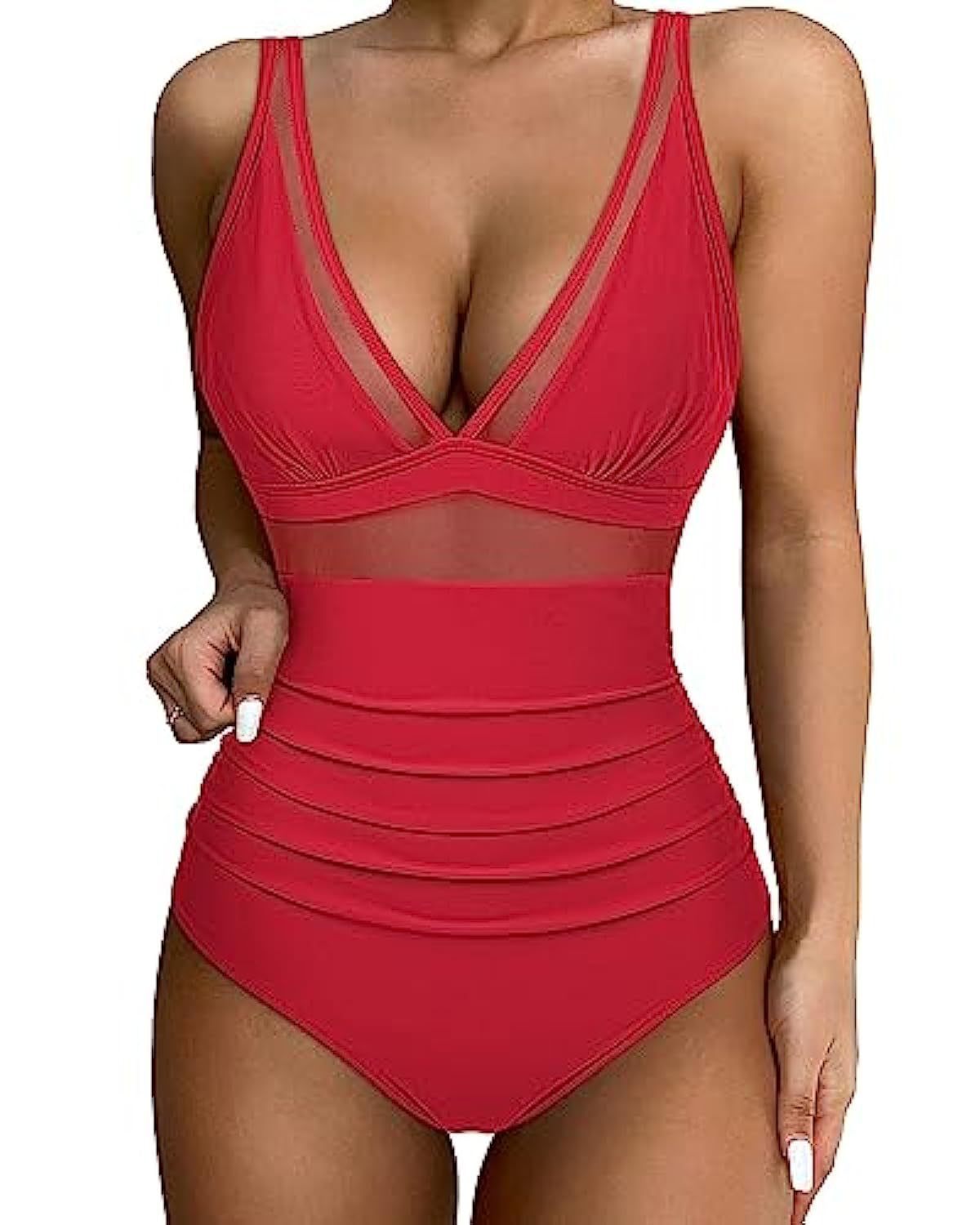 Juliet – Einteiliger Badeanzug mit hohem Bund