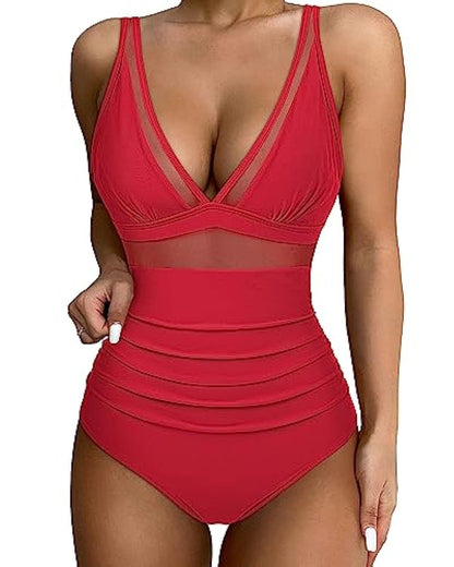 Juliet – Einteiliger Badeanzug mit hohem Bund