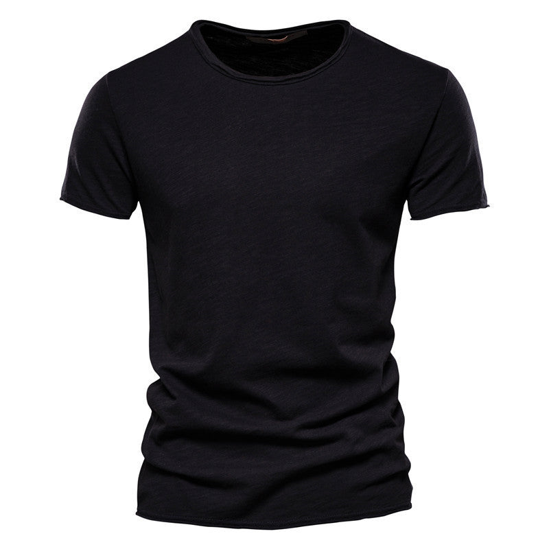 Keith – Schmal geschnittenes Herren-T-Shirt aus Baumwolle