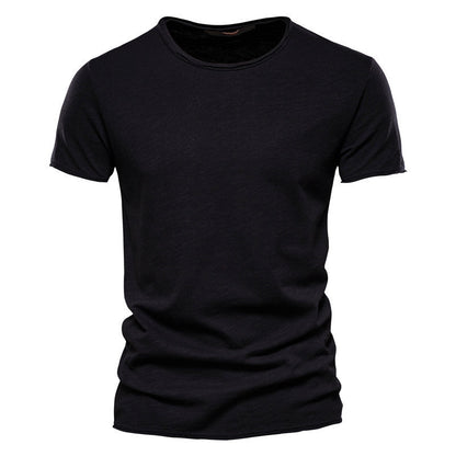 Keith – Schmal geschnittenes Herren-T-Shirt aus Baumwolle