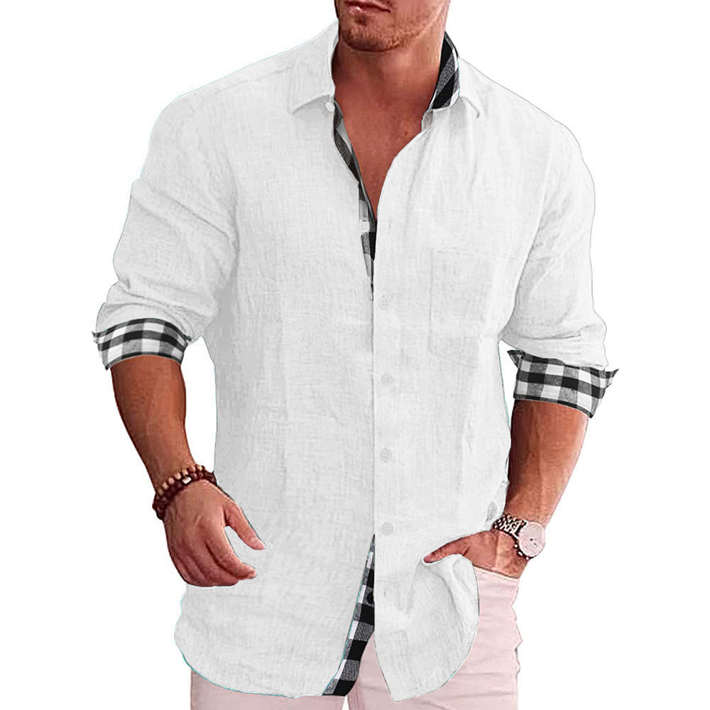 Clifford – Langes Herrenhemd in lässigem Stil