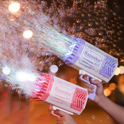 Kinder Bubble Gun Bazooka – Elektrische Seifenblasenmaschine