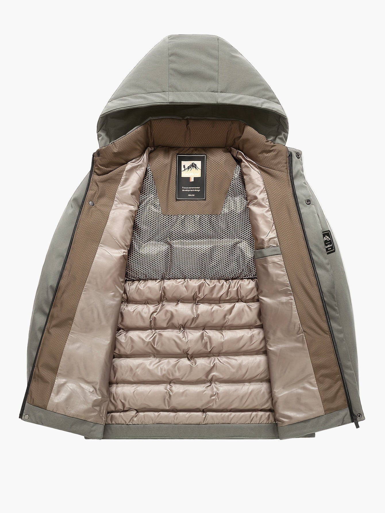 Herren Winter Steppjacke mit Kapuze – Wärmende Outdoorjacke für Alltag & Freizeit