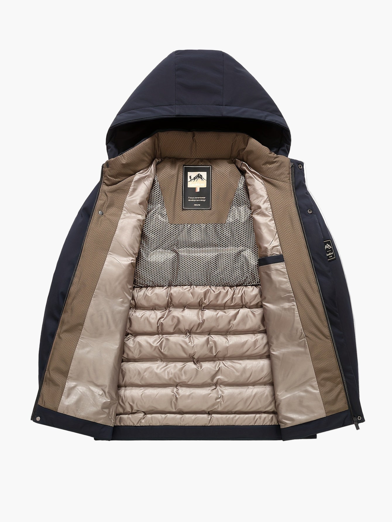 Herren Winter Steppjacke mit Kapuze – Wärmende Outdoorjacke für Alltag & Freizeit