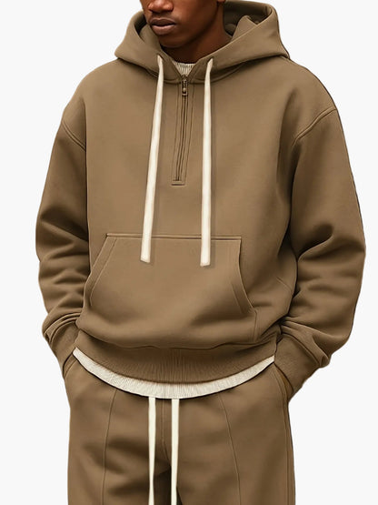 Herren Freizeit Hoodie Set – Modernes Streetwear Outfit für Alltag und Sport