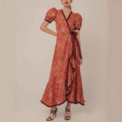 Wendy – Bohemian Kleid mit taillierter Passform