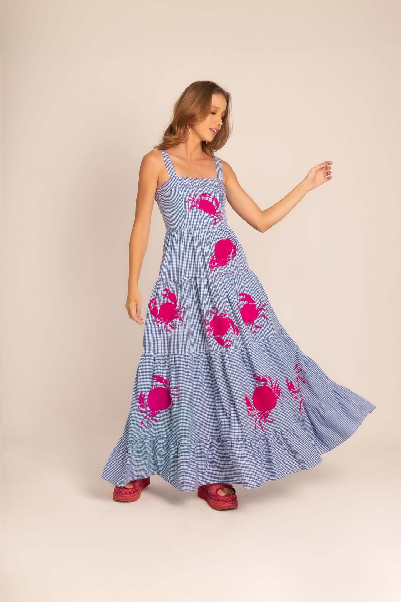 Kelly – Langes Strandkleid für Damen