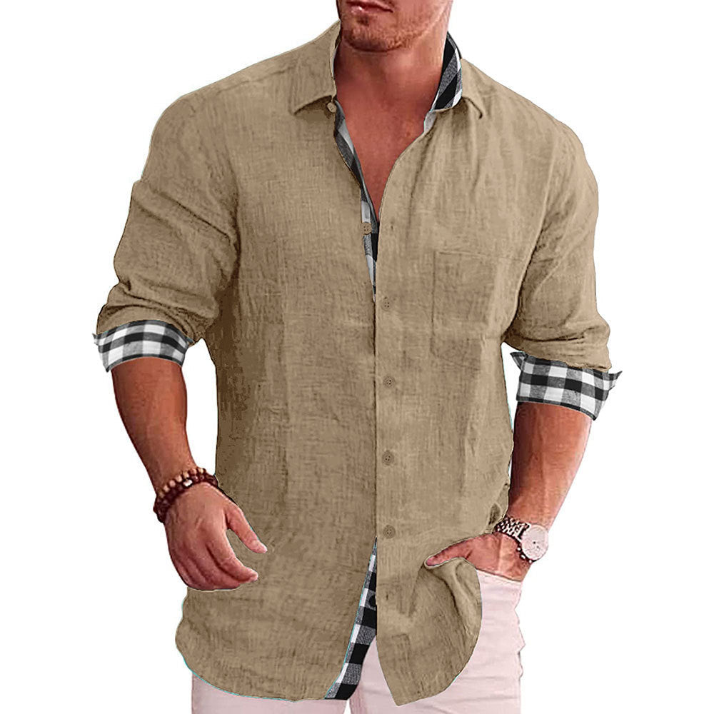 Clifford – Langes Herrenhemd in lässigem Stil