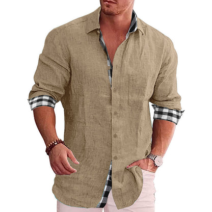 Clifford – Langes Herrenhemd in lässigem Stil