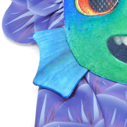 Kinder Halloween Kostüm Meeresmonster – Lustiges Cartoon Ganzkörperanzug für Jungen und Mädchen