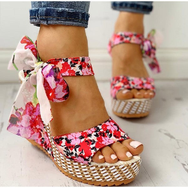 Leah – Bohemian High Heel Sandalen