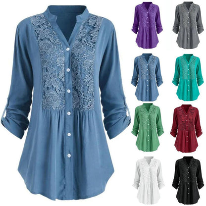 Aaron – Spitzenhemd mit Lace-Elementen