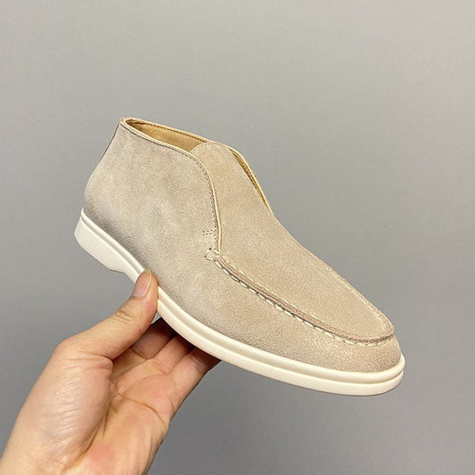 Calvin – Retro Flache Knöchellange Herrenslipper