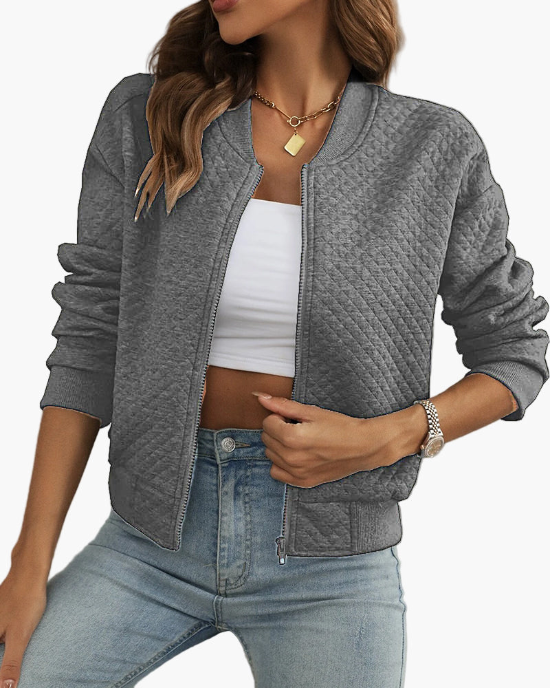 Damen Bomberjacke Steppdesign – Modischer Alltagsbegleiter im Urban Style