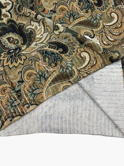 Damen Pullover mit Vintage-Blumenmuster für stilvolle Freizeitlooks