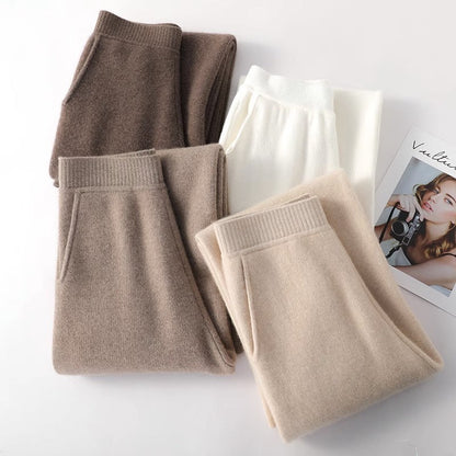 Ruth – Bequeme Weite Wollhosen für Damen