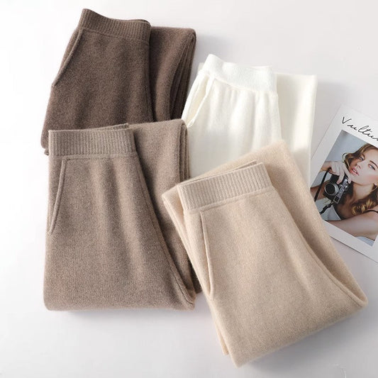 Ruth – Bequeme Weite Wollhosen für Damen