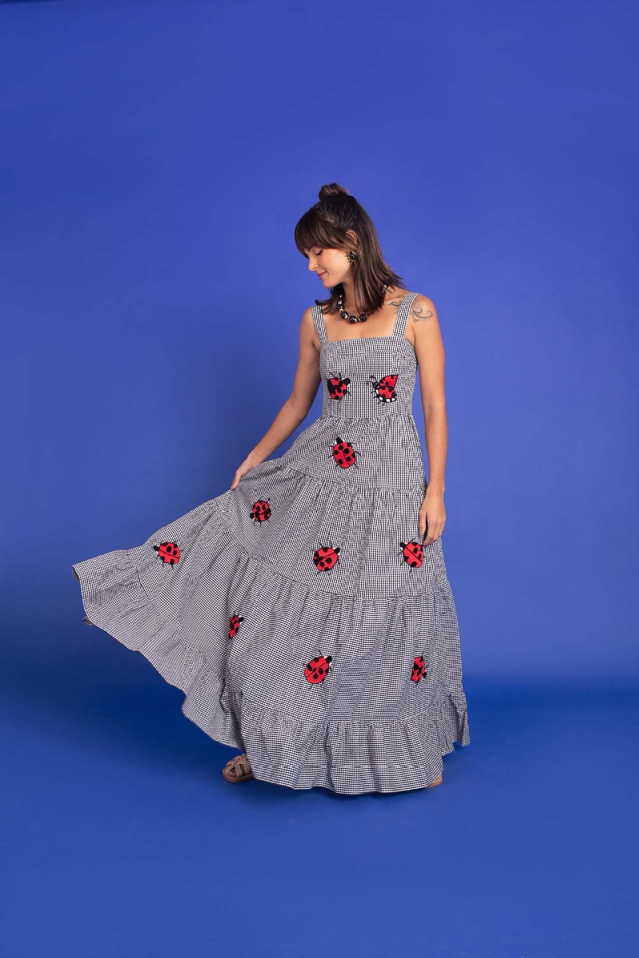 Kelly – Langes Strandkleid für Damen