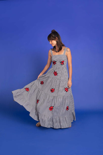 Kelly – Langes Strandkleid für Damen