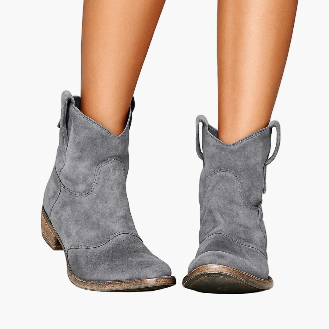 Damen Western Stiefeletten – Claudia – Modische Boots für Alltag und Freizeit