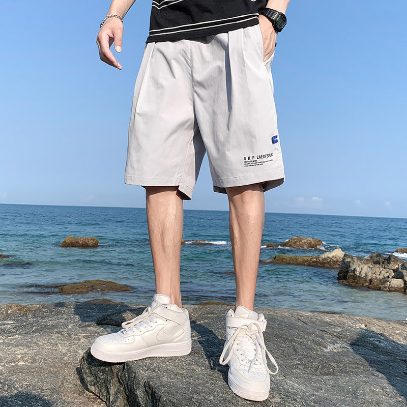 Duncan – Dünne, schnell trocknende Shorts aus Eis-Seide für Herren