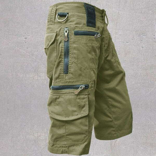 Vincent – Lässige Herren-Shorts aus reiner Baumwolle mit Mehrfachtaschen