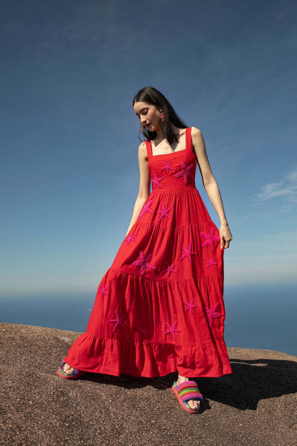 Kelly – Langes Strandkleid für Damen