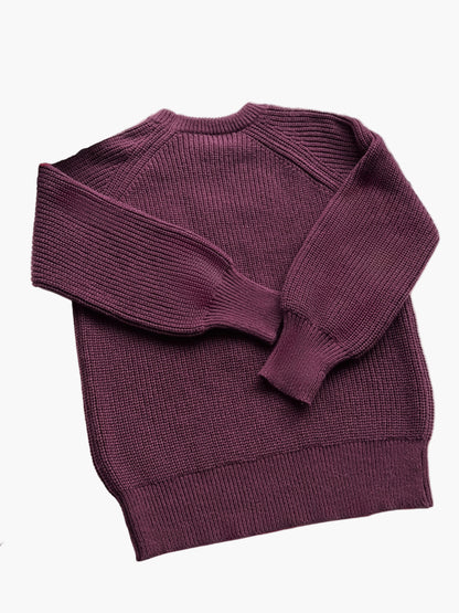Damen Strickpullover mit Rundhalsausschnitt – Eleganter Freizeitstil für Herbst und Winter