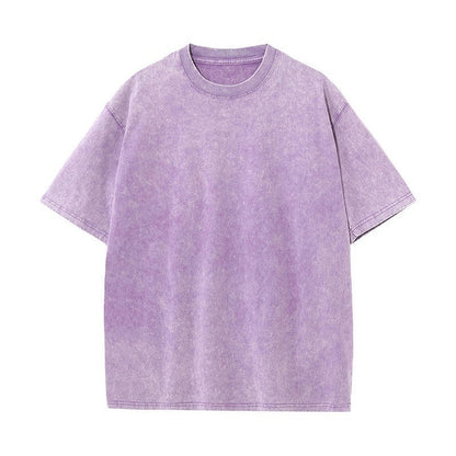 Percy – Retro Rundhals T-Shirt aus Baumwolle