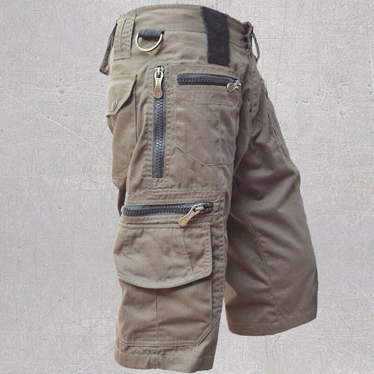 Vincent – Lässige Herren-Shorts aus reiner Baumwolle mit Mehrfachtaschen