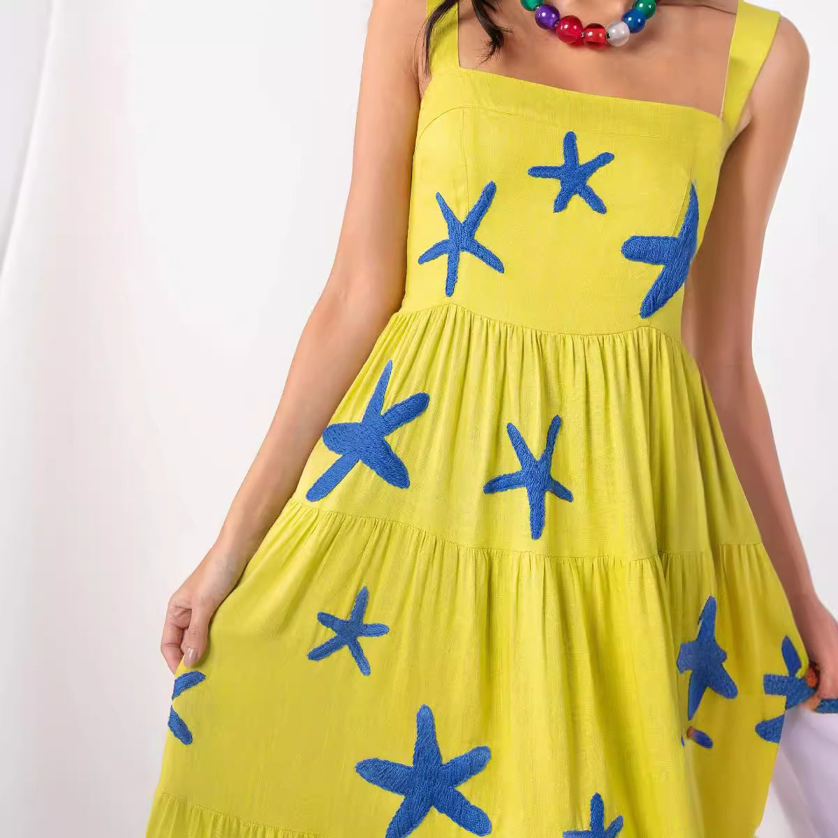 Kelly – Langes Strandkleid für Damen