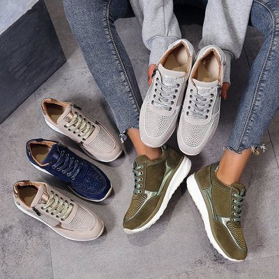 Damen Sneaker Freizeit Komfort Schuhe – Alltag & Urbaner Stil