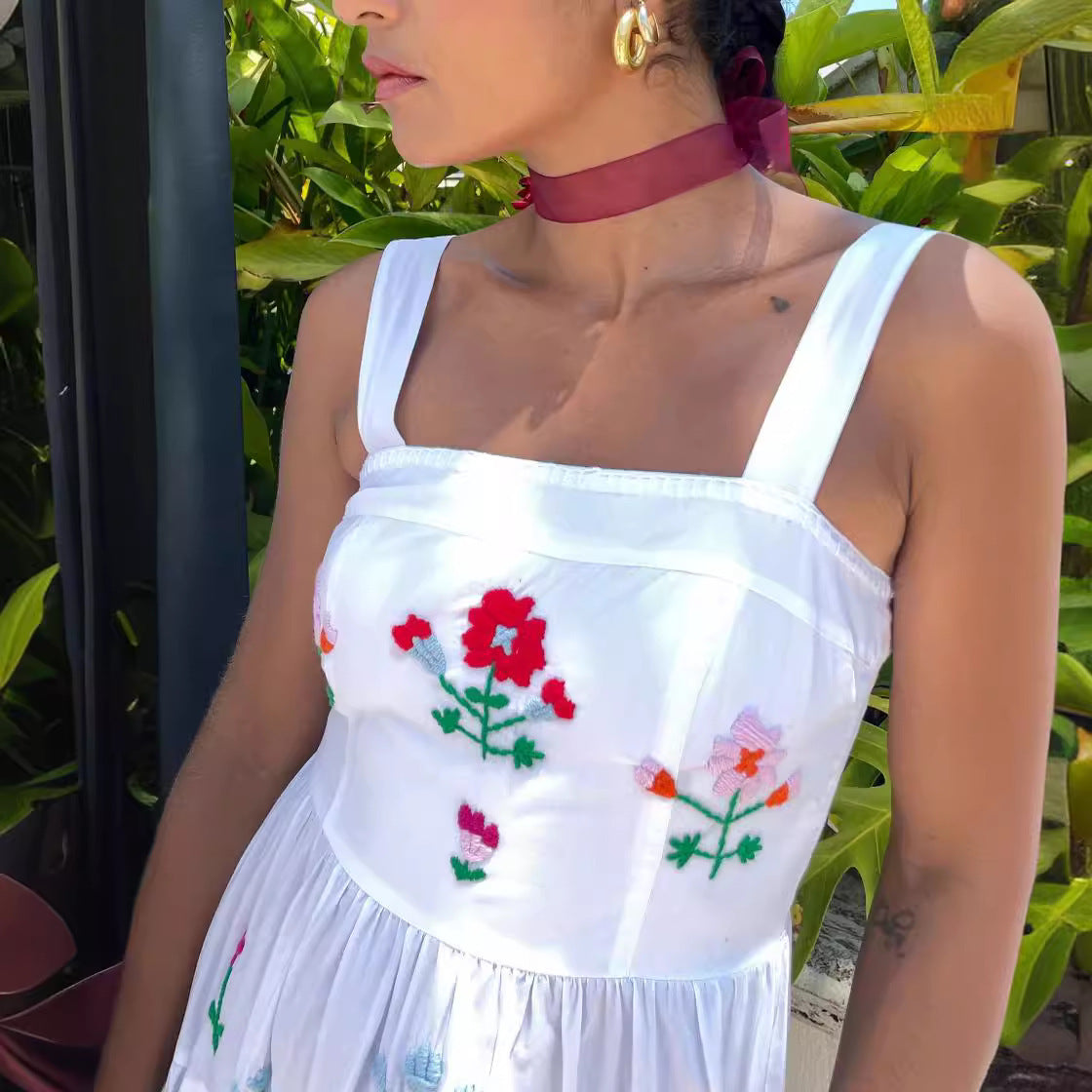 Kelly – Langes Strandkleid für Damen