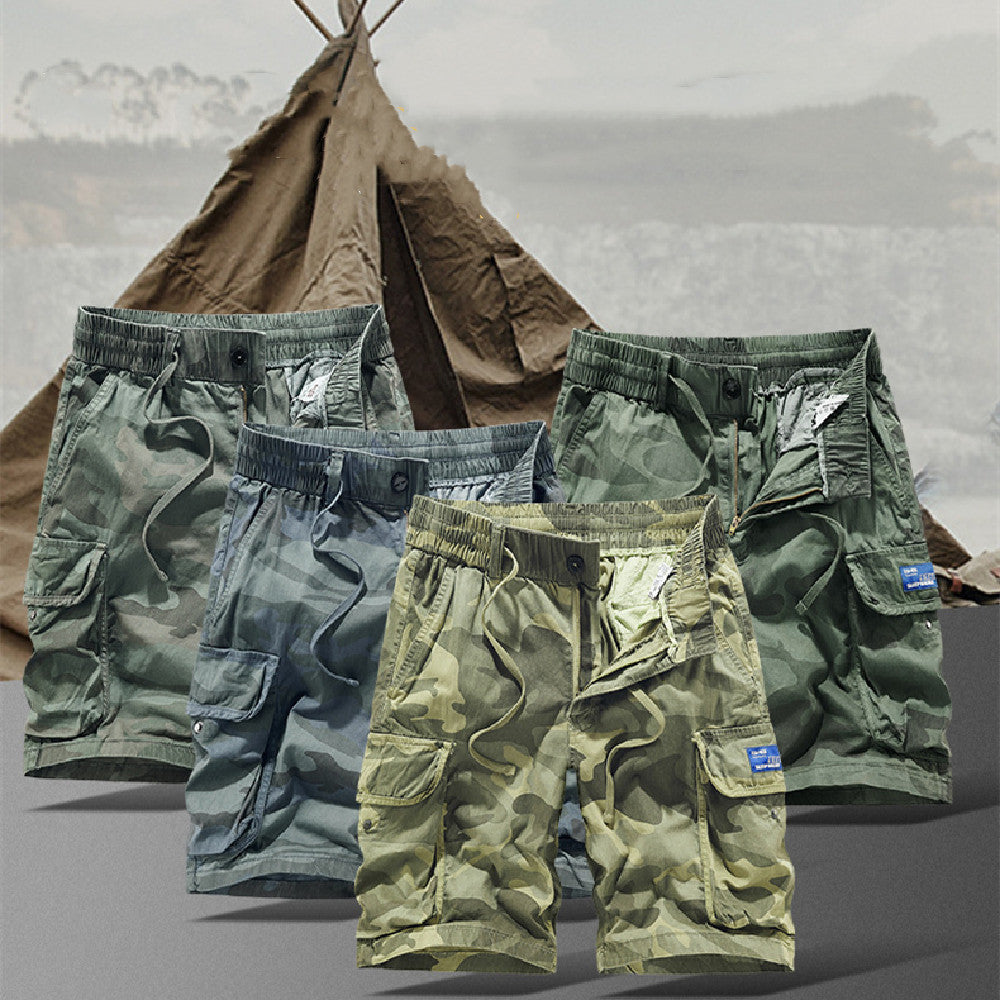Victor – Sportliche Camouflage Shorts für Herren
