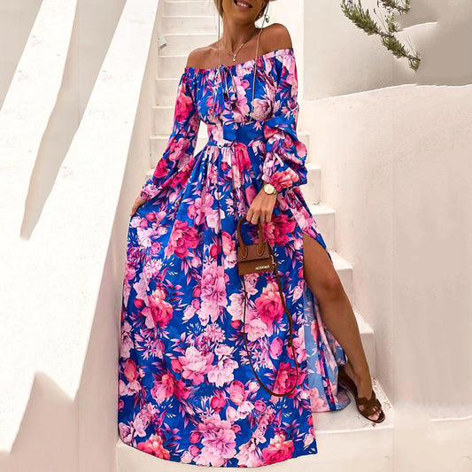 Pamela – Boho-Kleid mit Blumenmuster