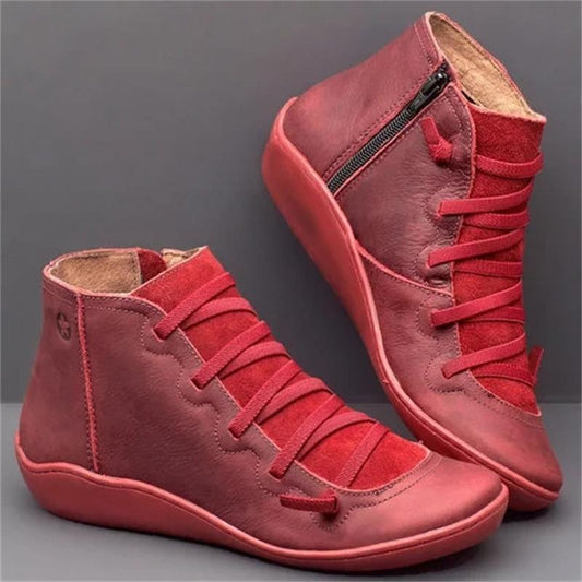 Claire – Flache Damenstiefeletten im Casual-Stil
