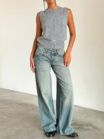 Kimberley – Weite Damenjeans mit lässigem Schnitt