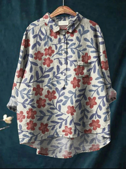 Rachael – Europäischer und Amerikanischer Cardigan-Stil Damenhemd