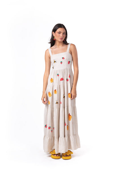 Kelly – Langes Strandkleid für Damen