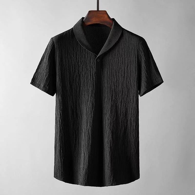 Harvey – Freizeitanzug Sommer lockeres Kurzarm-Top und Kordelhosen