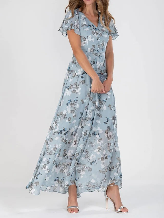 Judith – Modisches Printkleid mit Taillierung