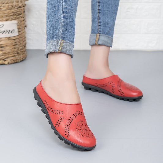 Anne – Modische Damen-Veganschuhe in Uni-Farben
