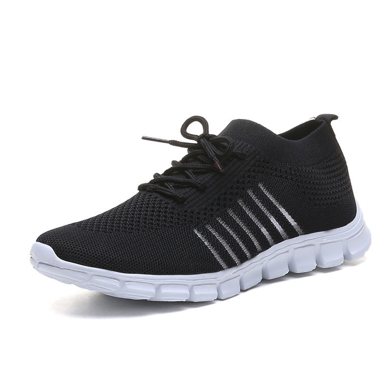 Rachael – Atmungsaktive Damenflachschuhe aus veganem Strick