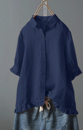 Helen – Rüschenbluse für Damen