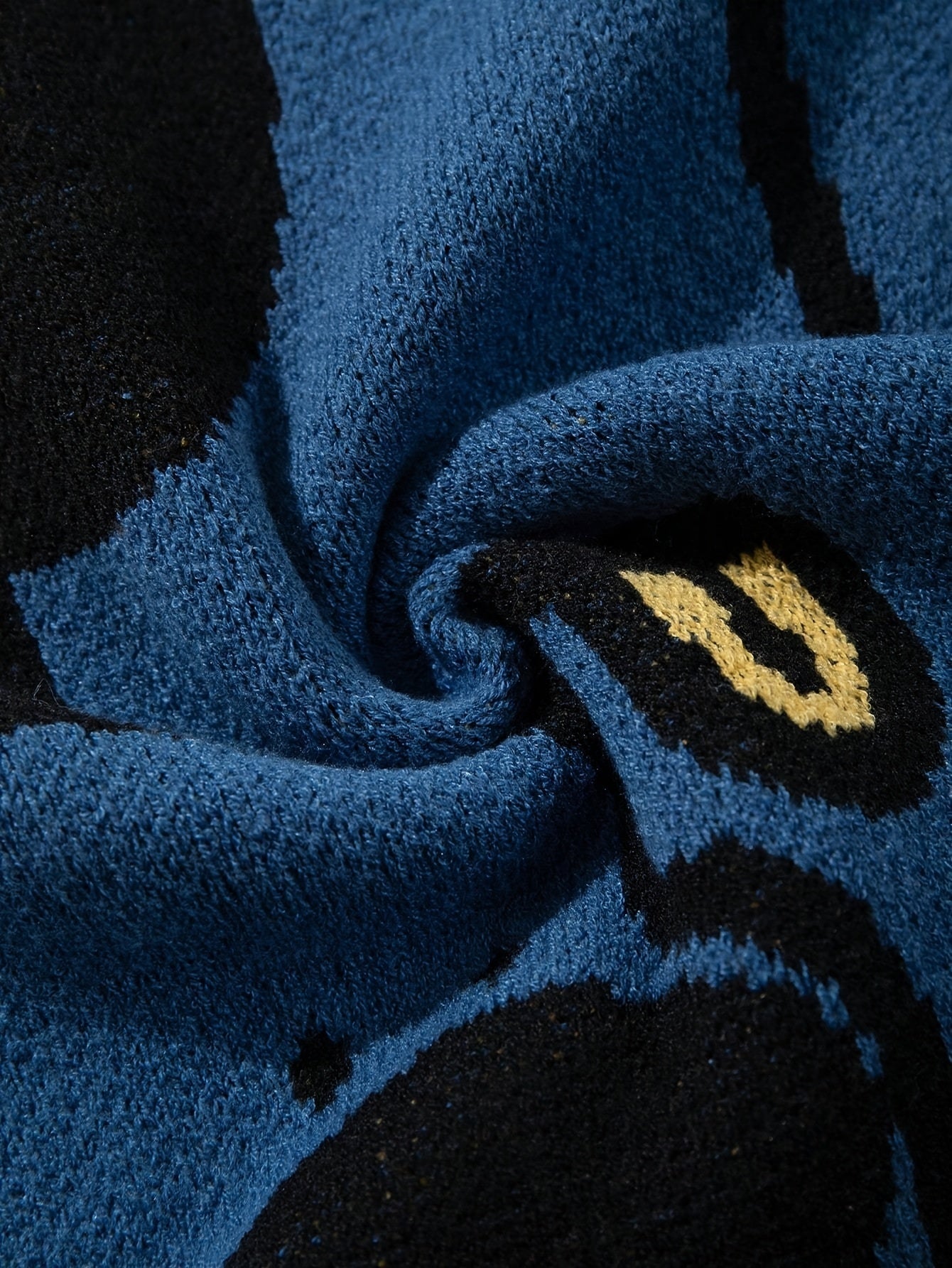 Herren Pullover mit abstraktem Hunde-Muster, lässig, modisch für Herbst und Winter