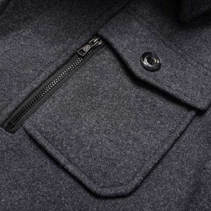 Herren Wintermantel Elegant Zweiteilig – Stilvoller Business & Freizeit Mantel