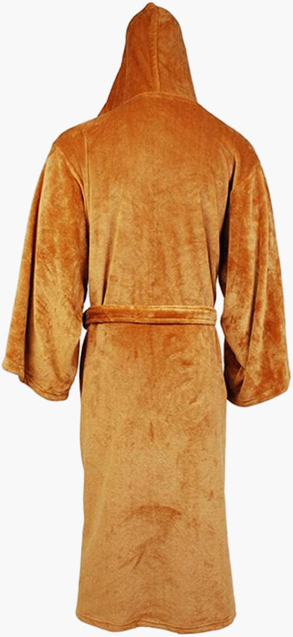 Herren Star Wars Bademantel mit Kapuze – Jedi & Sith Cosplay Robe für Zuhause & Kostüm